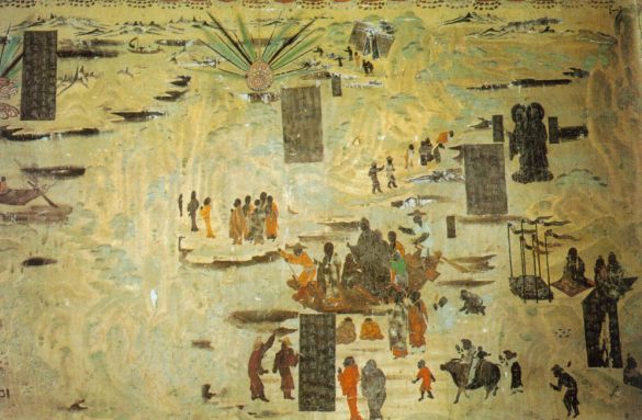 徐悲鸿破坏敦煌莫高窟,徐悲鸿笔下的十大画家