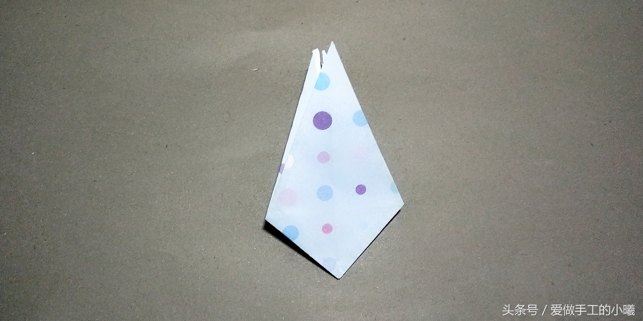 三头千纸鹤折纸,千纸鹤戒指折纸