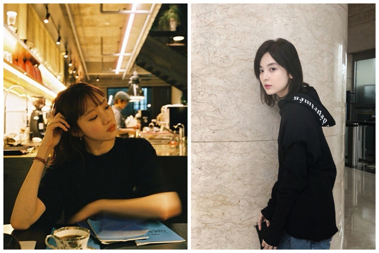 李圣经碎花连衣裙,李圣经穿连衣裙