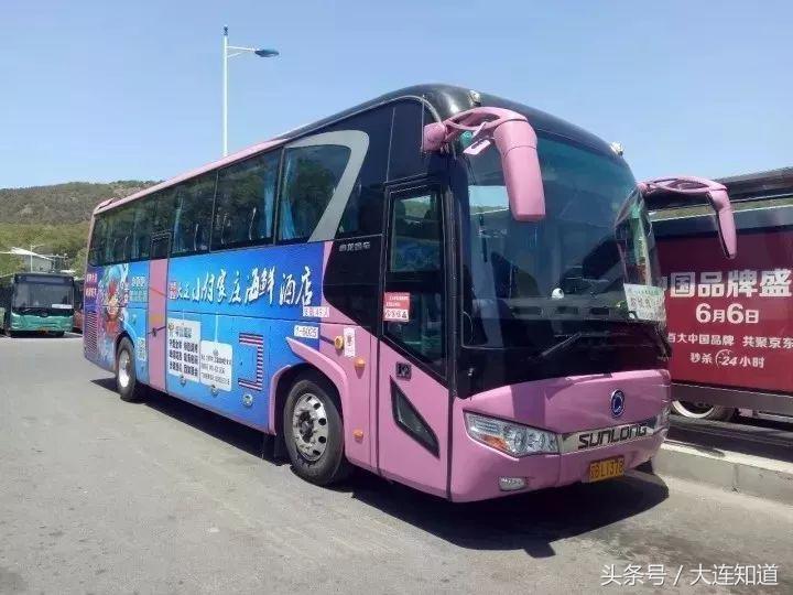 大连旅游环线巴士线路图最新,大连观光巴士旅游环路西线