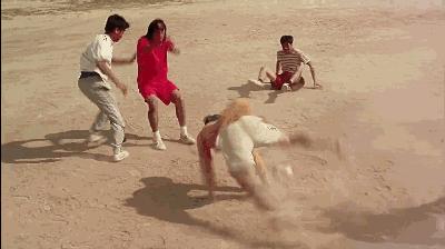 少林足球中足球经典片段,少林足球经典凌空抽射