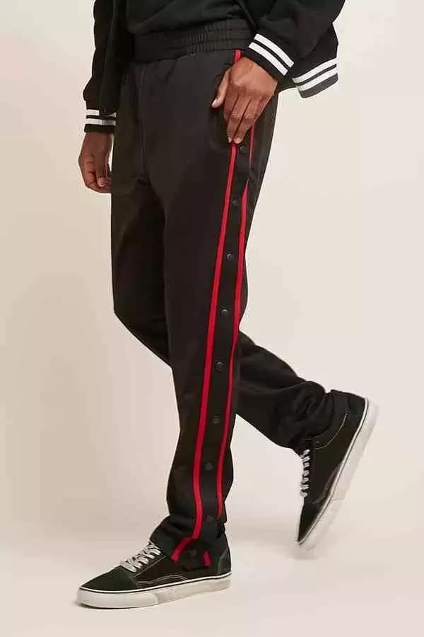 翻箱倒柜找出来的侧边条纹裤，却不知道怎么穿？