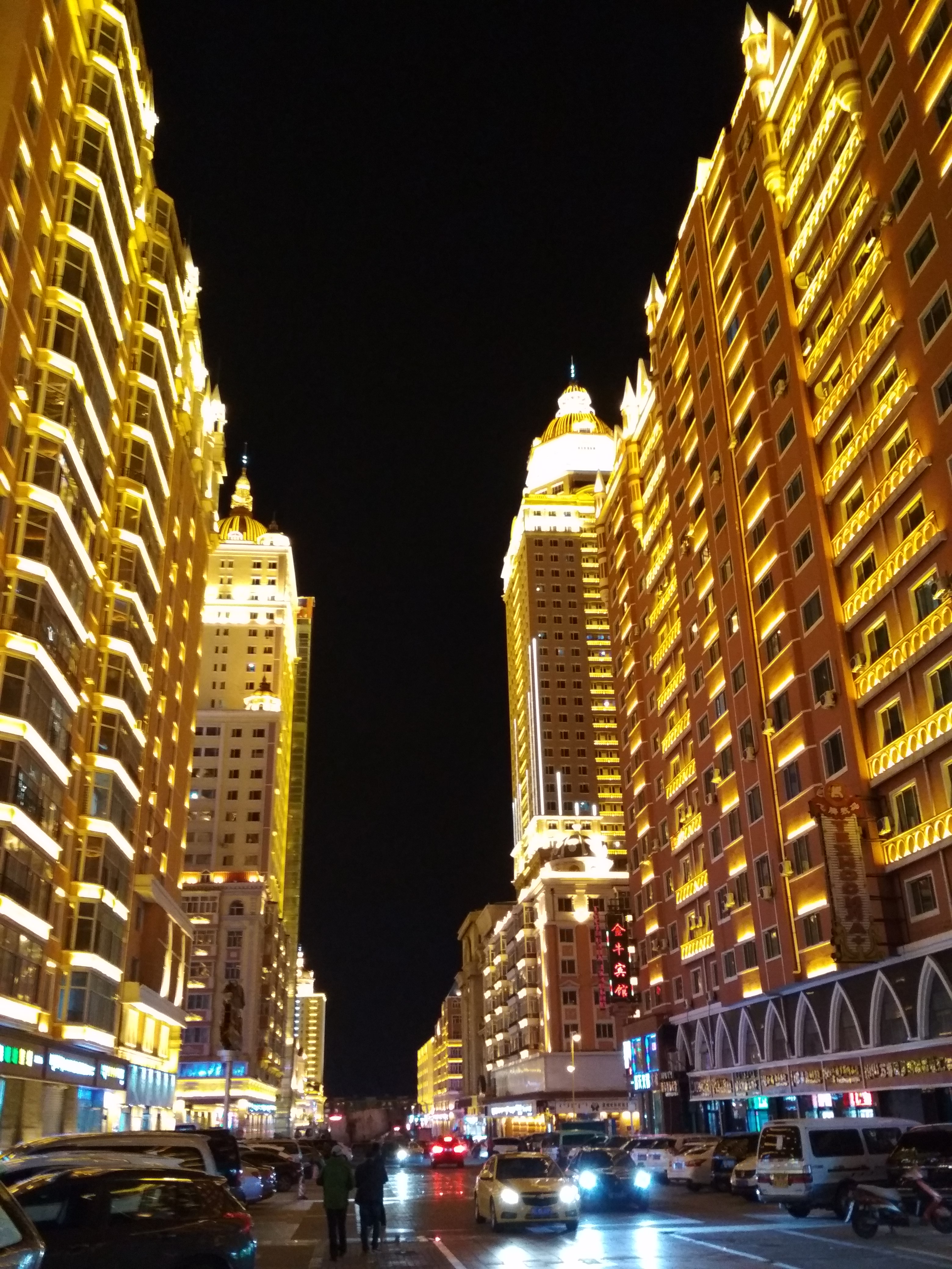 上天堂下苏杭不如这里灯火辉煌城中一萌宠出没比光头强可爱