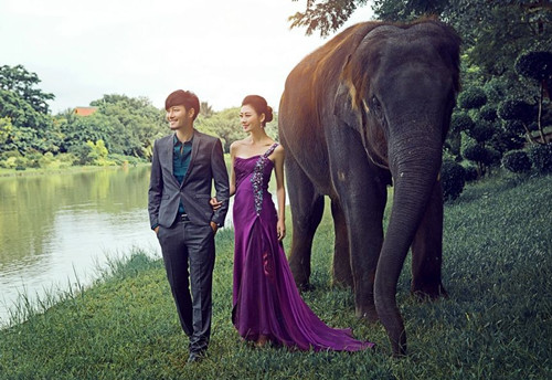 云南蜜月旅拍婚纱照,推荐云南拍婚纱照圣地