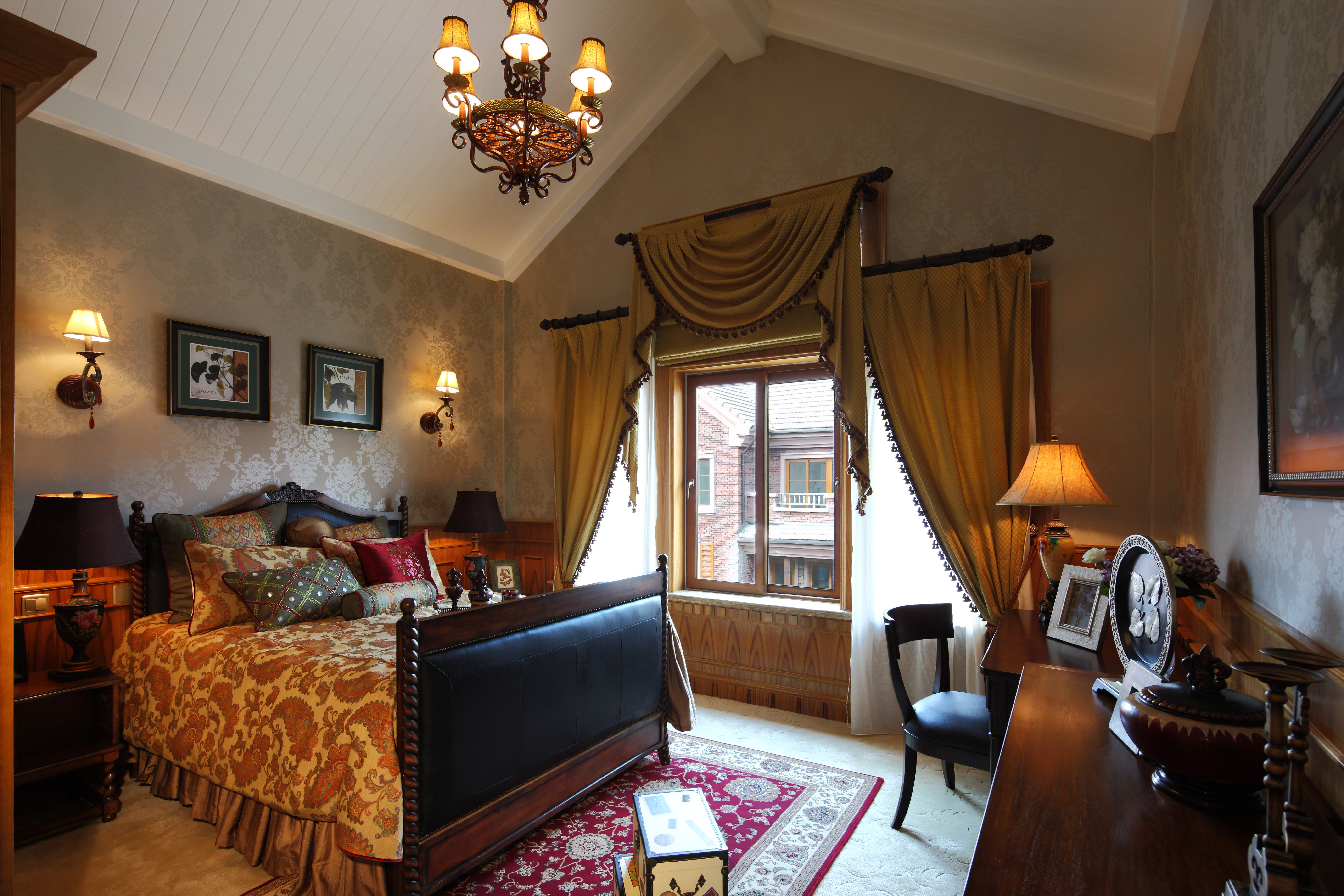 新中式轻奢4层别墅案例,棠湖泊林城别墅40年如何