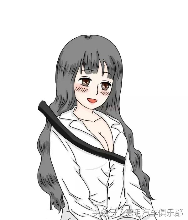 女生怎么系安全带不勒脖,安全胸带的正确系法步骤