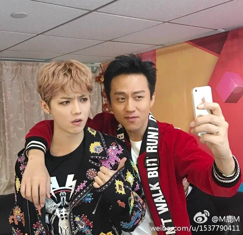 鹿晗被邓超吐槽名场面,鹿晗素颜照被邓超曝光