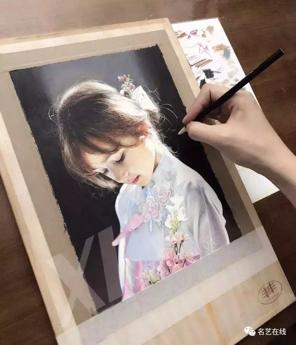 动漫人物彩铅画男帅气小学生,彩铅画动漫人物怪盗基德教程