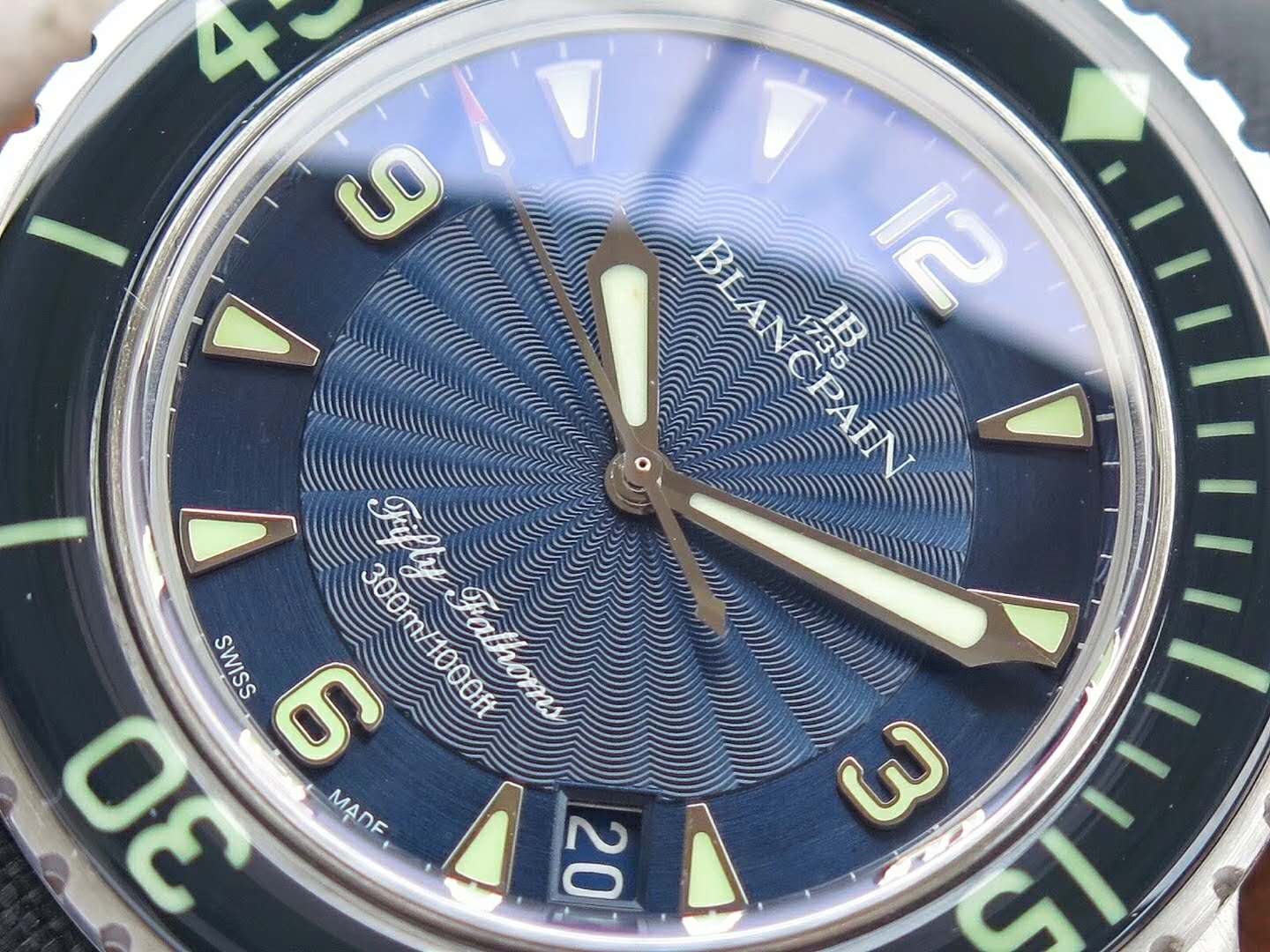 冰哥说表宝珀五十噚系列腕表鉴赏,zf宝珀五十噚5015