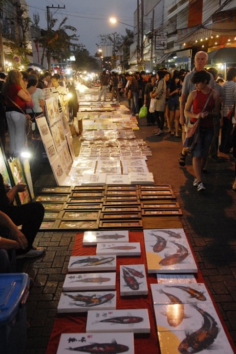 清迈星期日最大的夜市,清迈最大的露天夜市