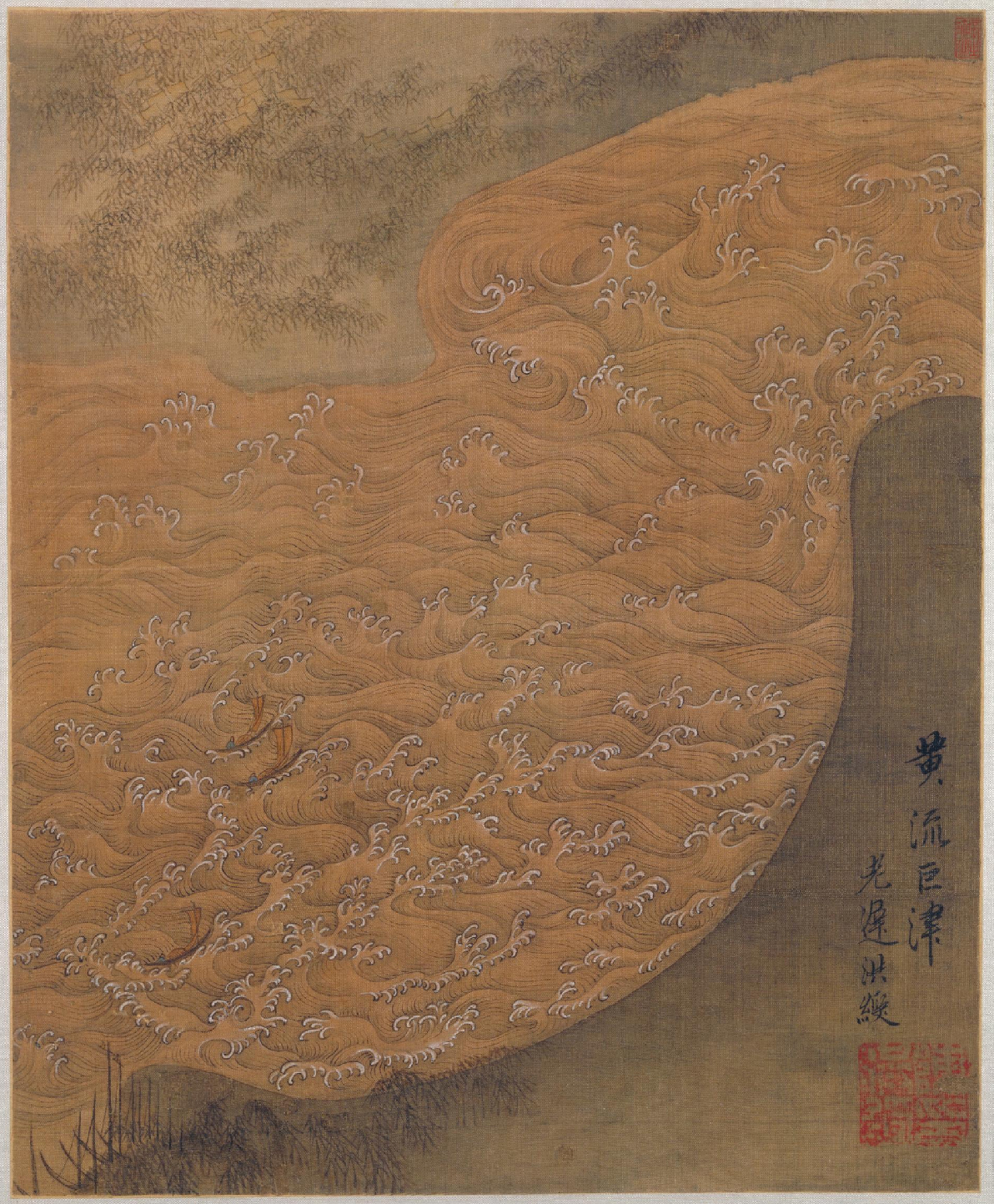 陈洪绶明山水高士花鸟册页,陈洪绶花鸟和恽寿平花鸟谁的更好