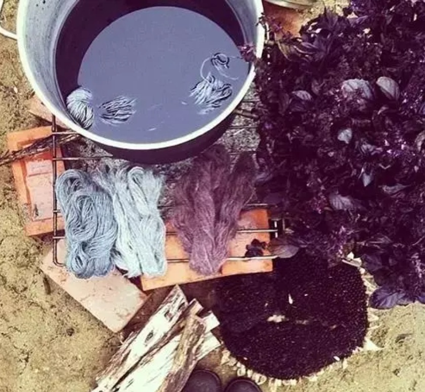 古法植物手工染布,非物质文化遗产手工花