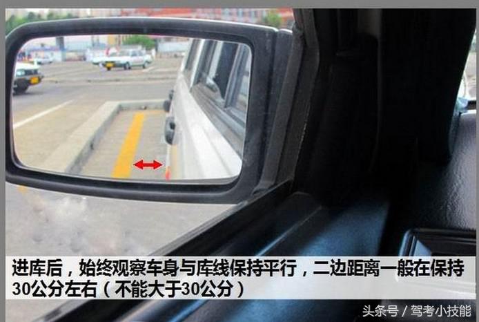 科目二倒车入库全程技巧讲解,科目二倒车入库全程技巧详解