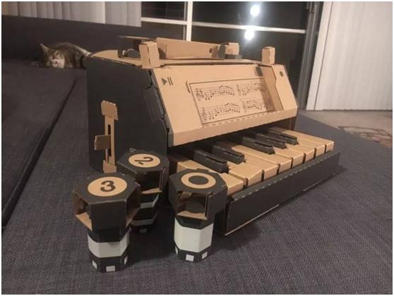 任天堂labo纸质箱,任天堂labo宣传视频