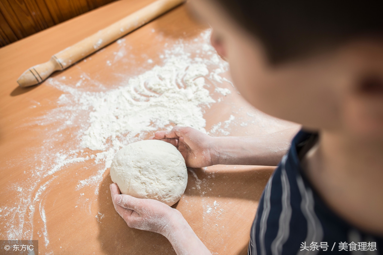 揉面窍门,揉面省力小方法