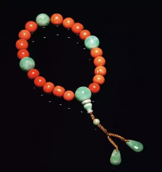 明清文玩手串图片大全,明清时期的老琉璃手串图片