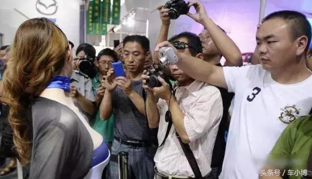 北京车展取消车模了吗,北京车展小姐姐们