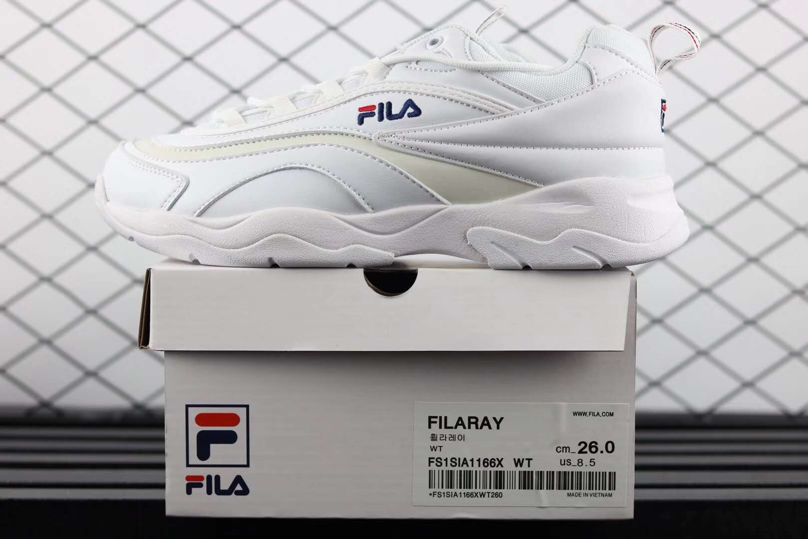 fila斐乐2023新款老爹鞋,fila联名款ray老爹