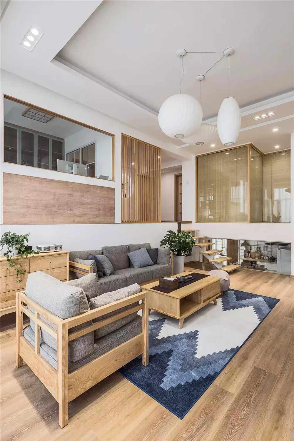 厦门日式原木风装修,大连房子装修简约日式风格