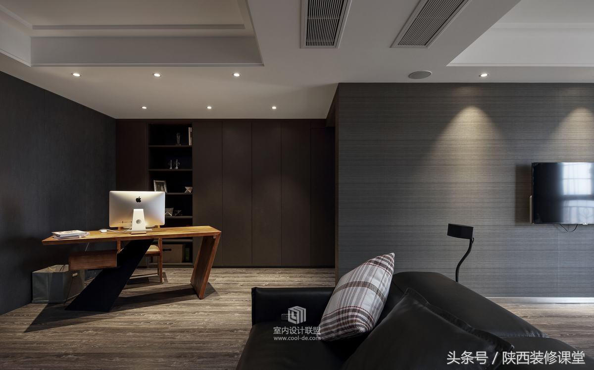 装修风格黑白灰两室两厅,黑白灰现代高级装修全屋搭配