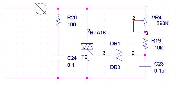 台灯调光电路焊接,台灯调光电路原理图