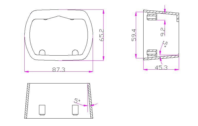 ug模具设计教程之汽车扶手分模,ug模具设计之经典片体拔模解析