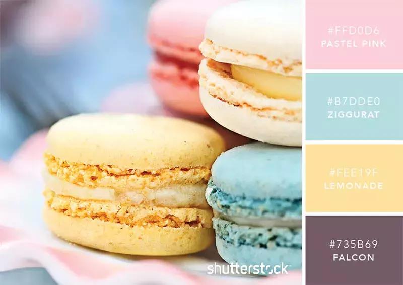 相见恨晚的色彩搭配,两种好看的颜色搭配