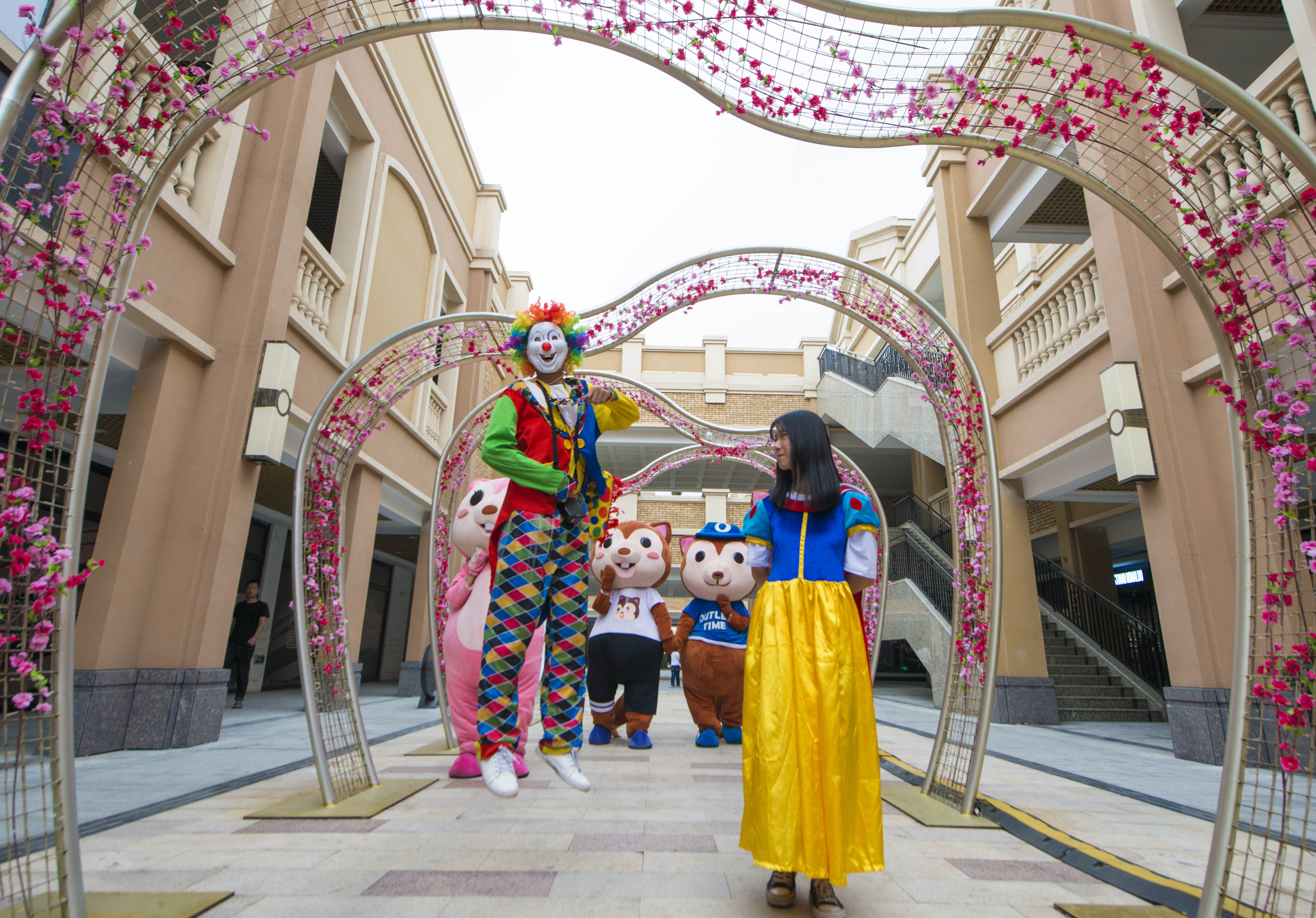 福州天泽奥莱景色,福州天泽奥莱时代童话小镇