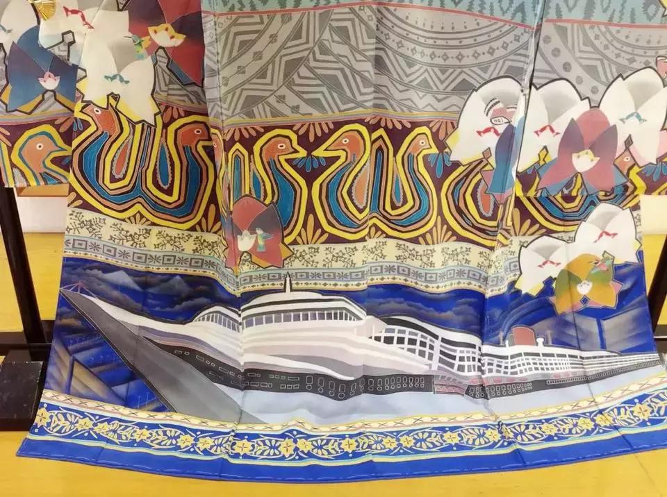 日本奥运会给中国设计的和服,2021年东京奥运会和服设计