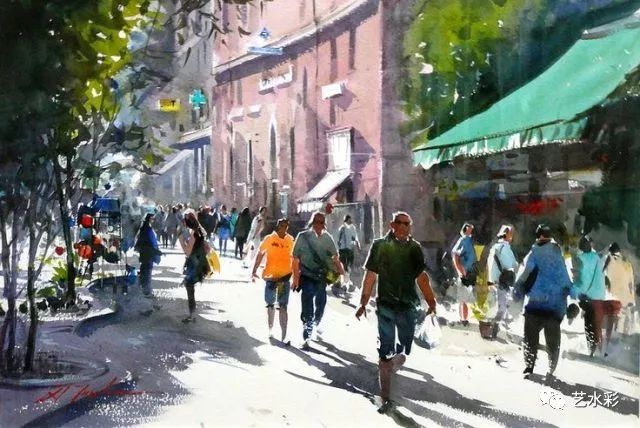 大师课堂｜色彩大师——DavidTaylor作品欣赏及教程视频