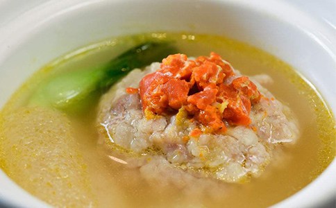 蟹粉狮子头采用了什么的做法,蟹粉狮子头怎么做好看