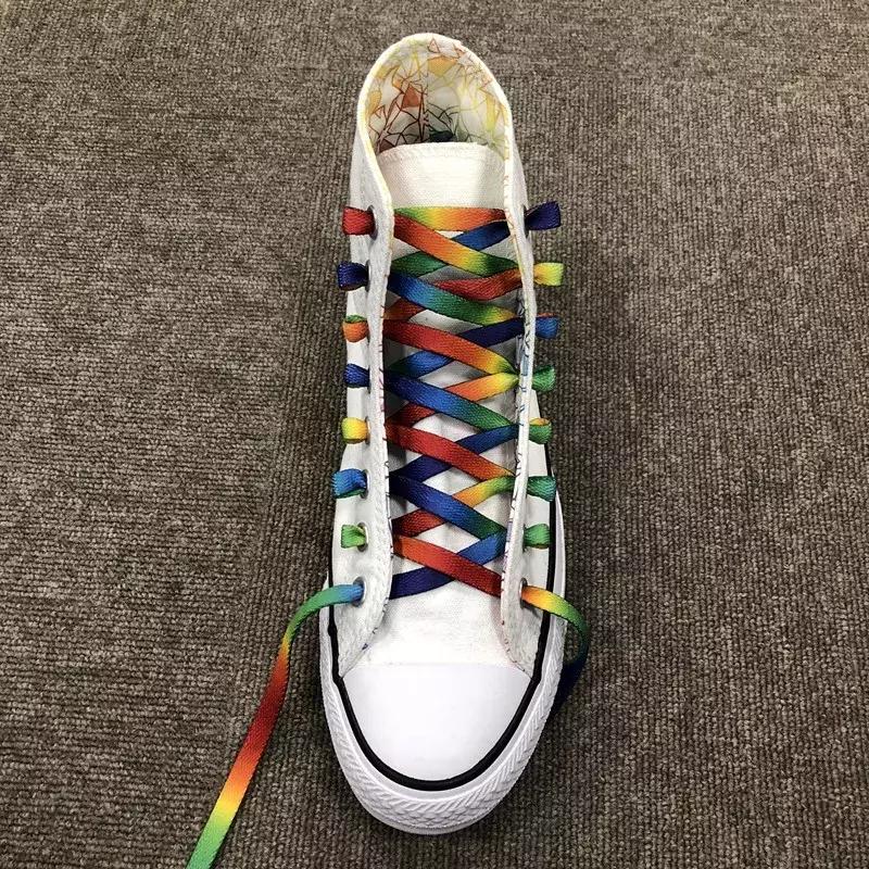 新鞋穿鞋带的方法,新款鞋穿鞋带