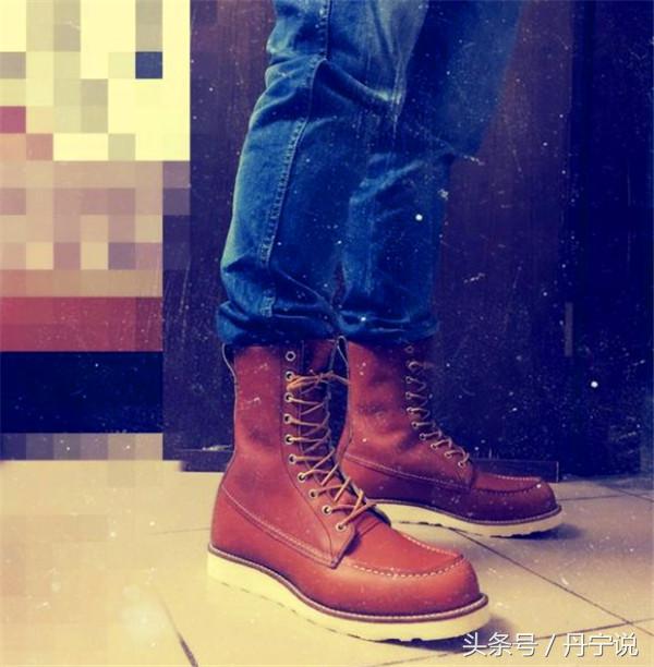 高帮英伦风ins工装靴,红翼877和875哪个好