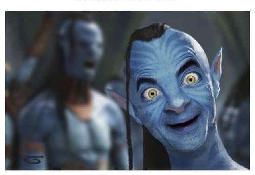 PS大神疯玩豆豆先生万用表情,变身各种知名角色笑果十足