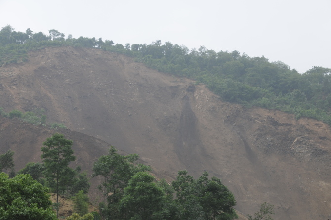 汶川地震十年重走北川老县城,汶川大地震北川老县城地震遗址