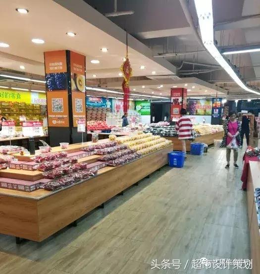 水果店水果陈列摆放销售技巧,20方长方形水果店铺陈列设计