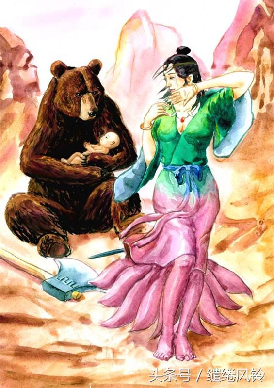 三皇五帝上古神话关系图,古华夏的神话传说三皇五帝