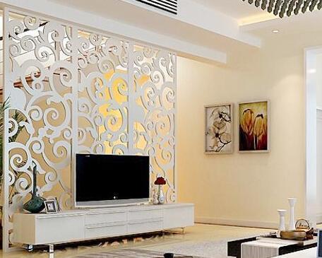 小户型2米7宽电视背景墙设计,小户型中式电视背景墙效果图