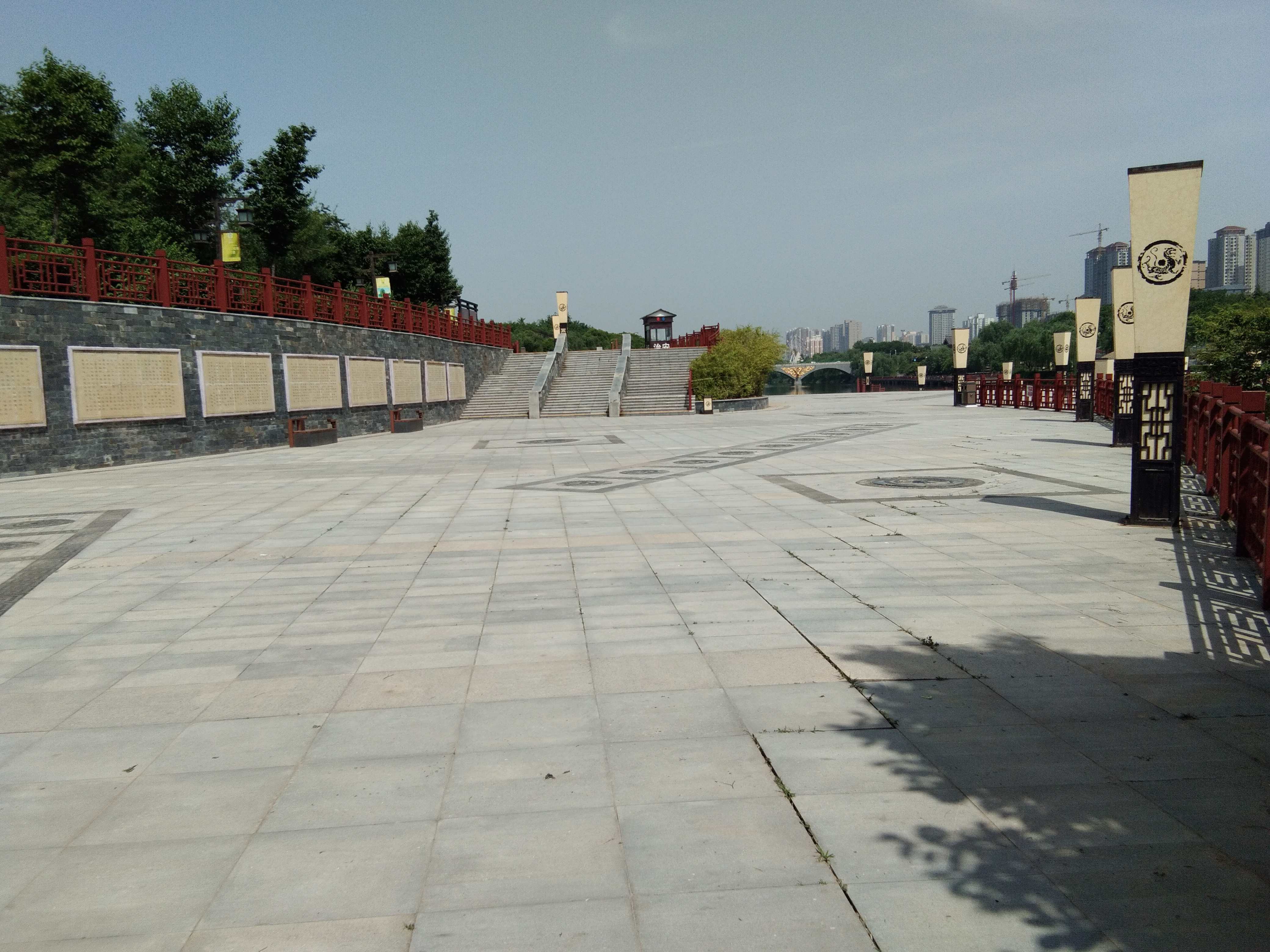 脚踏汉城湖公园全程!感受汉武辉煌!