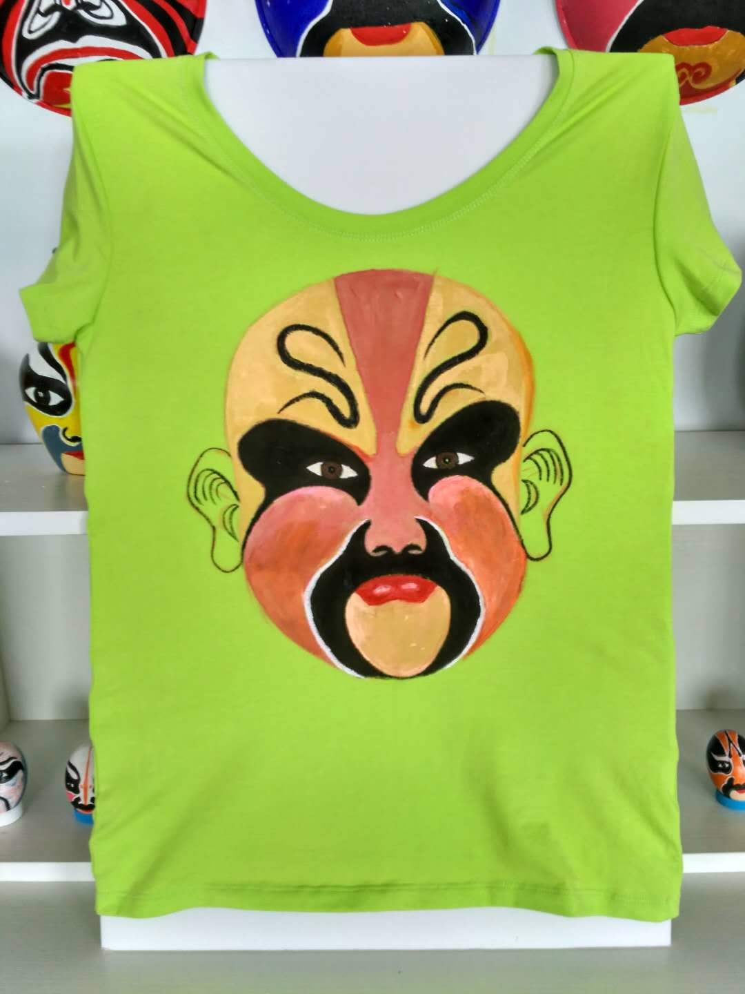 各具特色的文化衫,国粹绽放