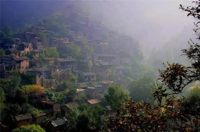 太行山古村景点,太行山古村风景高清图片
