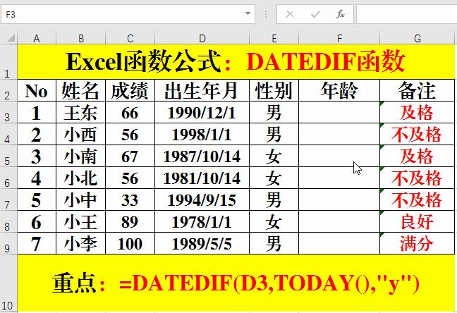 excel常用10个函数公式讲解,excel常用简单函数公式用法大全