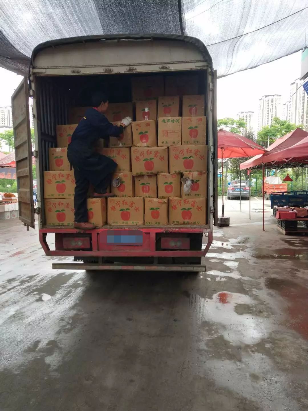 新雪域果蔬城水果旺销，刷新记录，遵义“菜篮子”即将重磅面市！