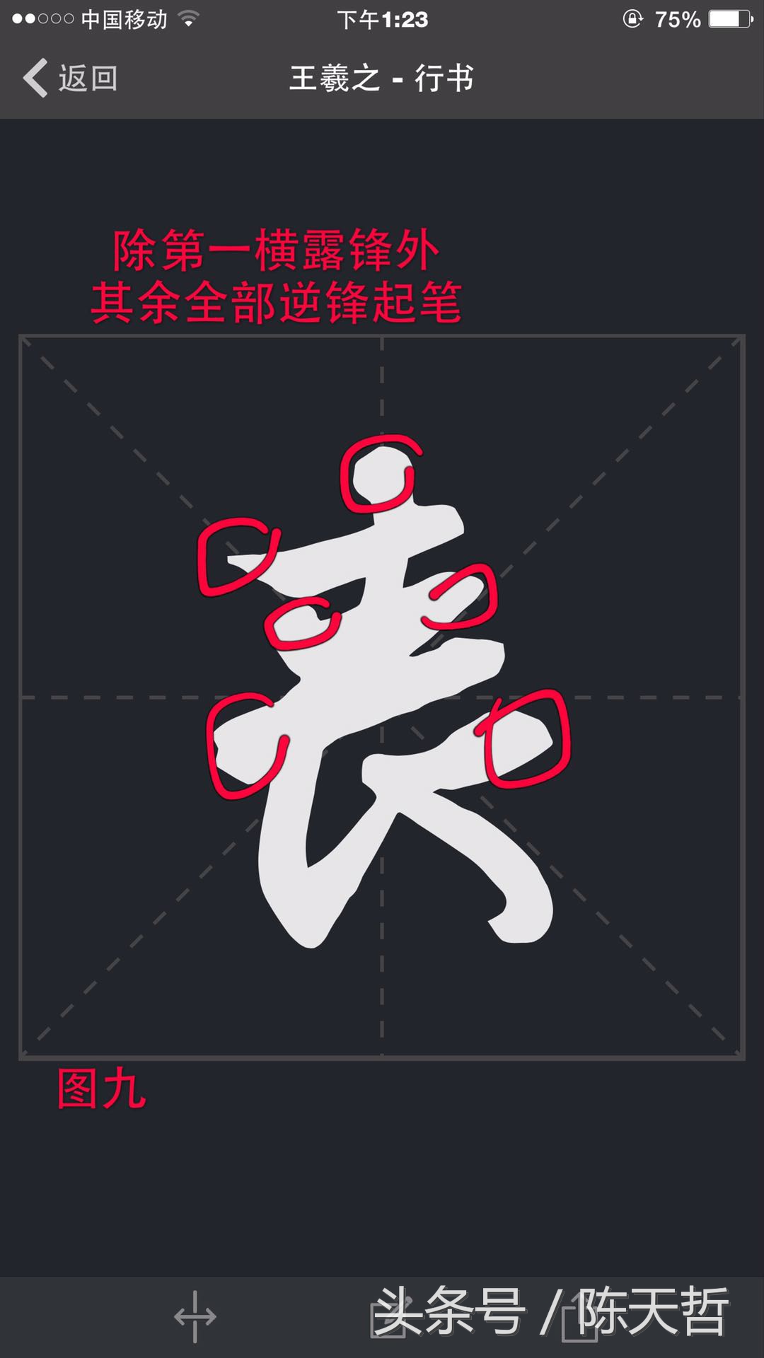 丧乱帖王羲之,王羲之丧乱帖章法分析图