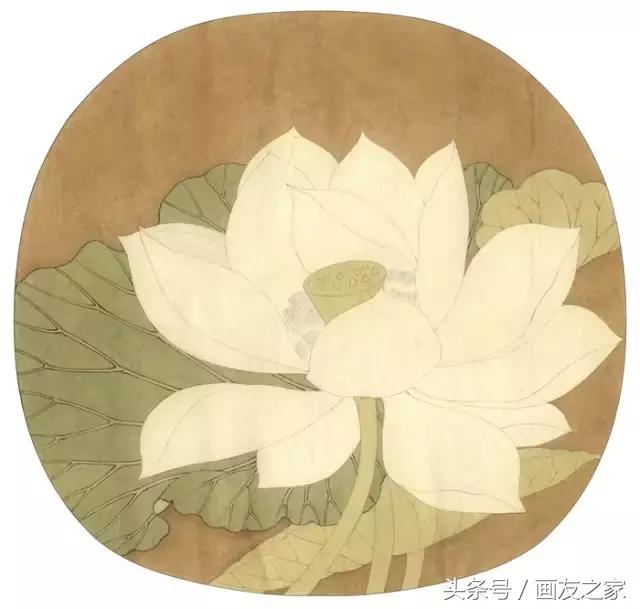 图文教程丨李晓明《出水芙蓉图》绘制步骤（含详细文字解析）