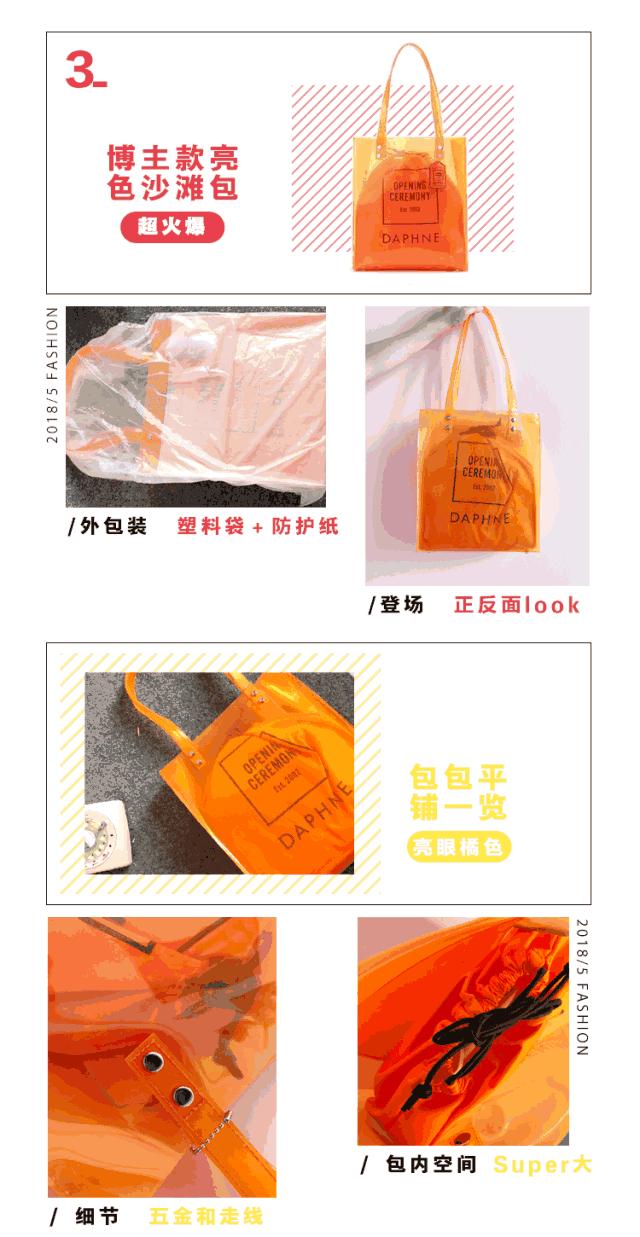 什么？时尚界最近流行背“塑料包”出门？7款夏日爆款PVC包包评测