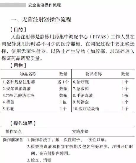 静脉输液的五种输液工具,最新静脉输液步骤流程图