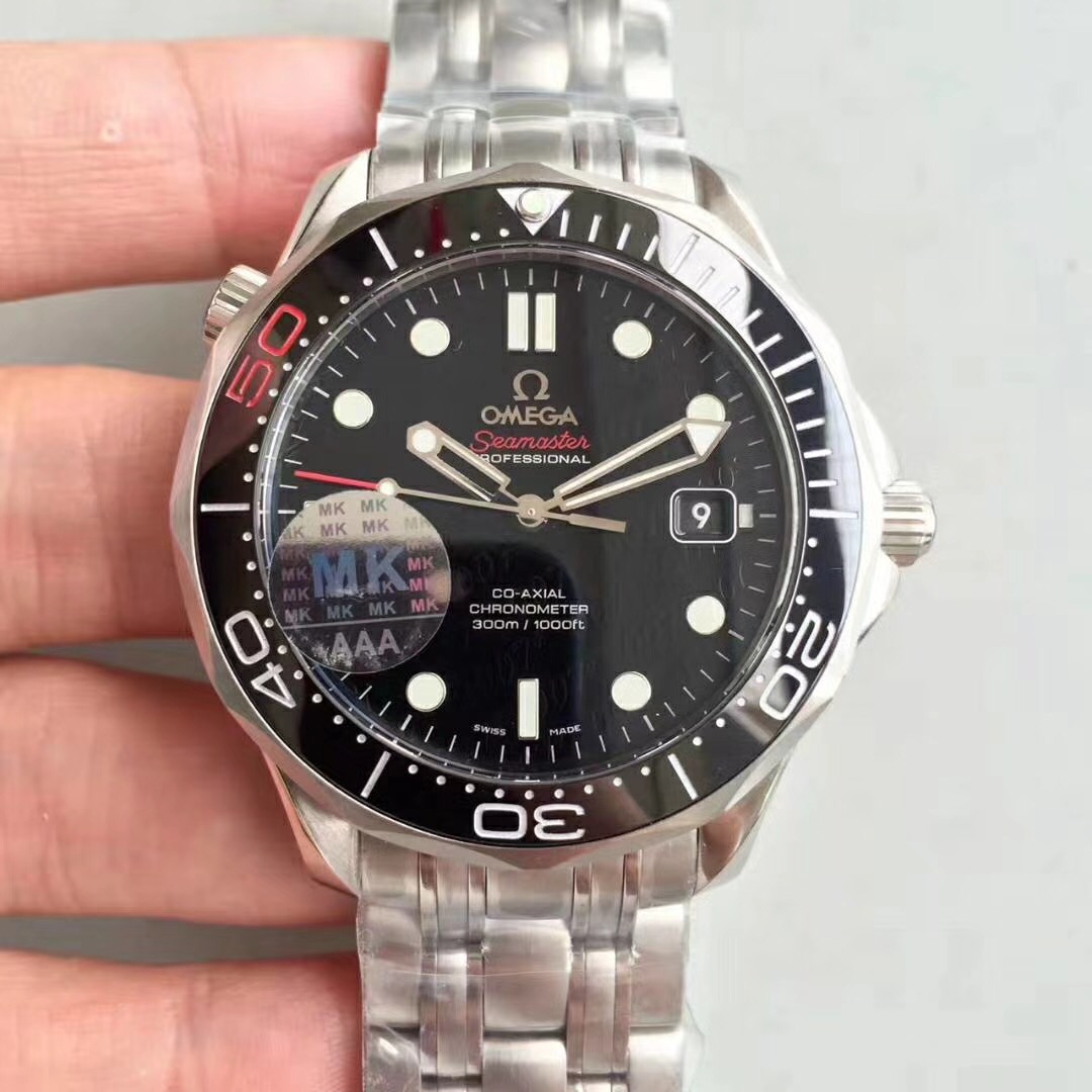 欧米茄海马对比劳力士黑水鬼,mk的海马300复刻