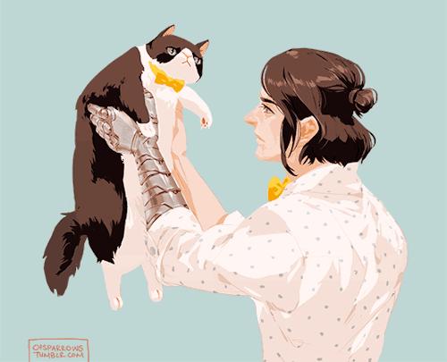 简约小清新意境插画壁纸,动态壁纸插画唯美治愈