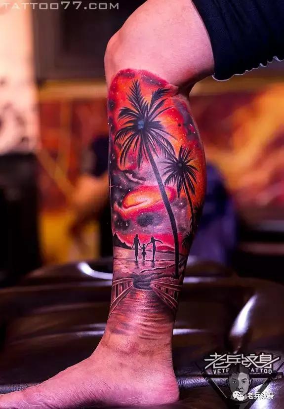 老兵纹身作品,老兵纹身图片大全欣赏